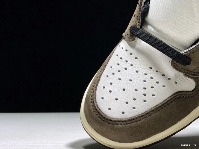Rep Onekick OG High - Air Scott 'Mocha' x Travis 100 CD4487 Retro Jordan 1 0706